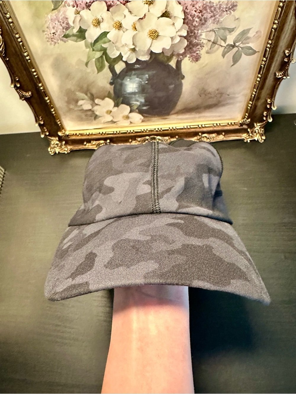 Lululemon Camouflage Women’s Hat - Charcoal Gray